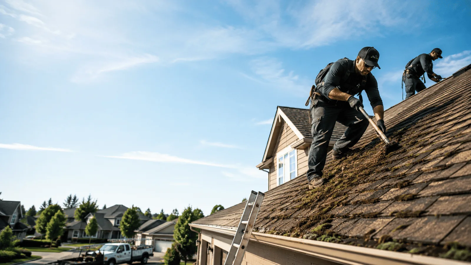 Roof Moss Removal in Strawberry Valley, CA near me